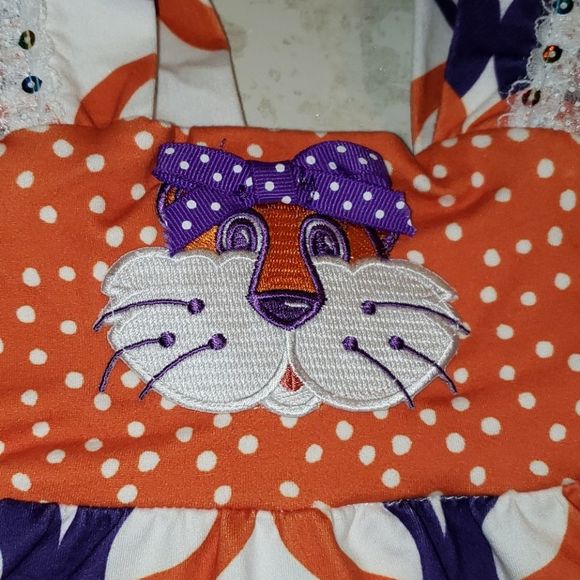 ⭐NWT Abbi Lane Tiger 🐅 Dress With Sequins - Picture 3 of 8